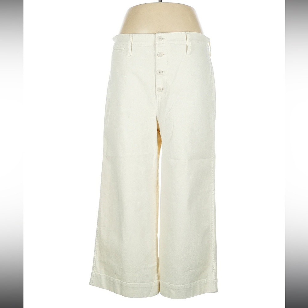Women's Madewell Emmett Crop Wide Leg Pants